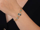 Gold Clover Bracelet