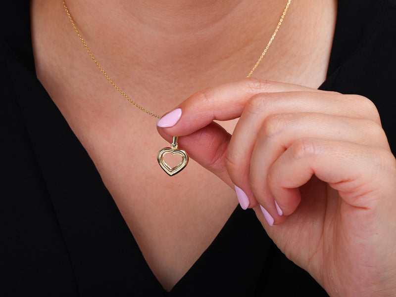 Gold Heart Necklace