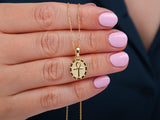 Gold Eternal Life Ankh Pendant