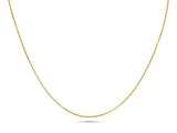 Gold Round Snake Unisex Chain