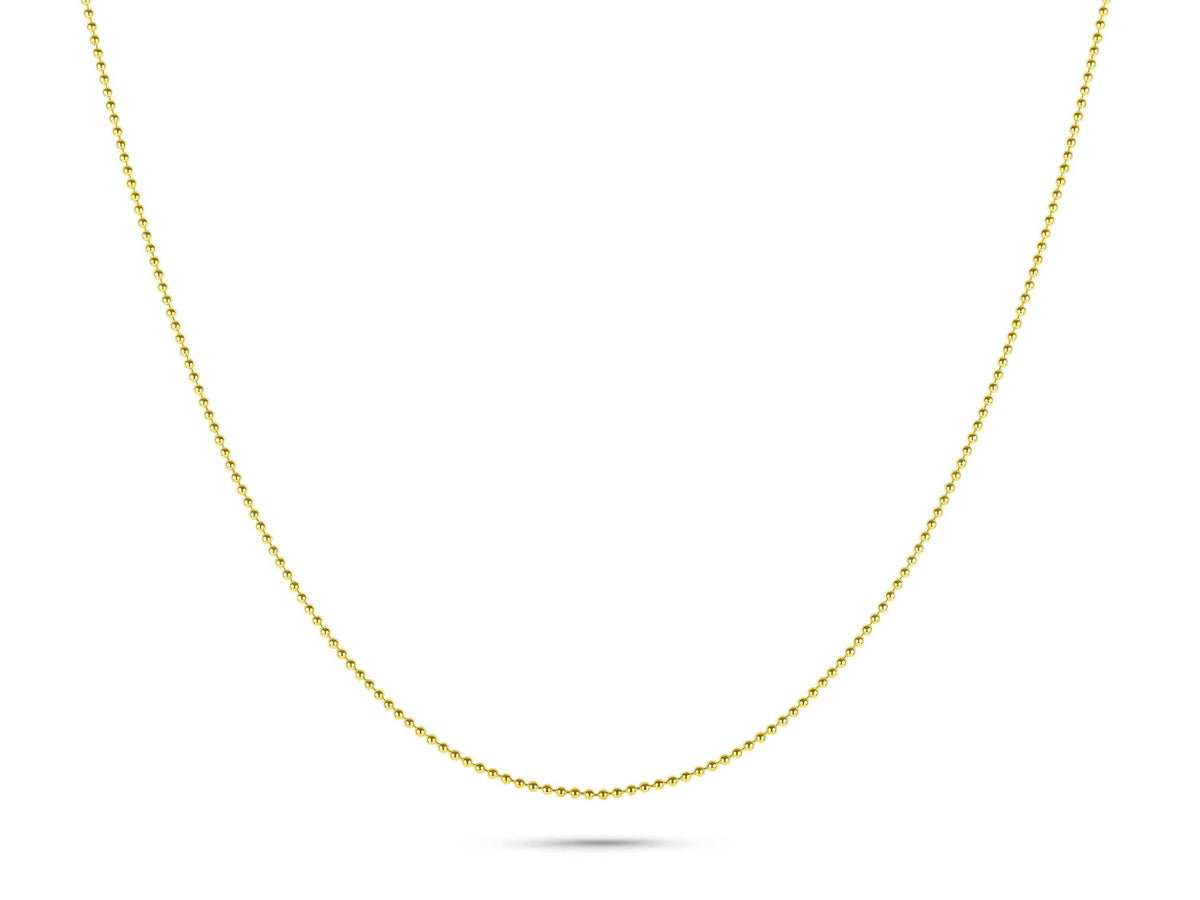 Gold Ball Chain Necklace