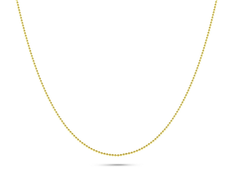 Gold Ball Chain Necklace