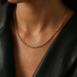 Gold Cable Forzentina Chain Necklace