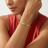 Gold Chevron Bracelet