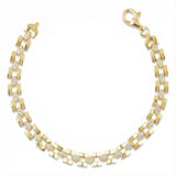 Gold Star Link Bracelet