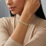 Gold Star Link Bracelet