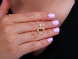 Gold Heart Necklace
