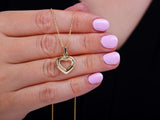 Gold Heart Necklace
