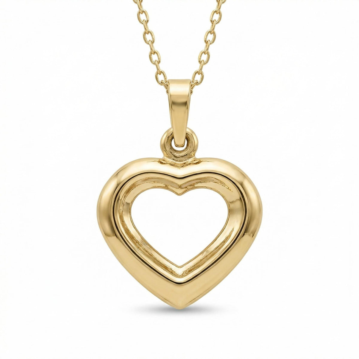 Gold Heart Necklace