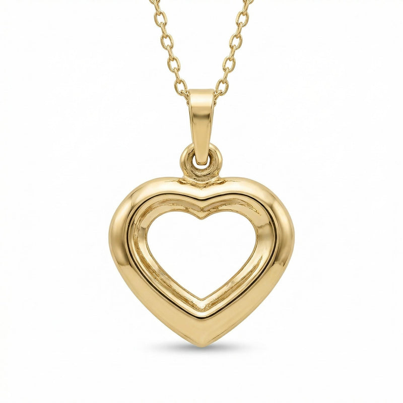 Gold Heart Necklace