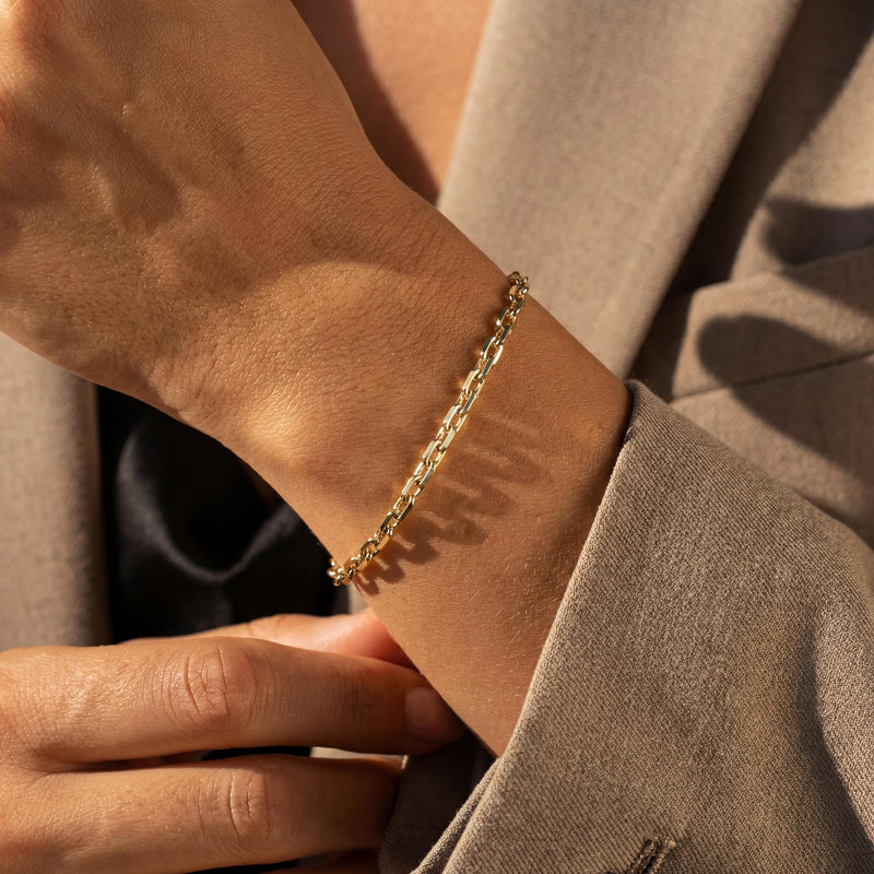 Solid Gold Forzentina Bracelet