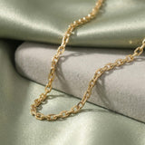 Gold Cable Forzentina Chain Necklace