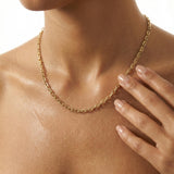 Gold Cable Forzentina Chain Necklace