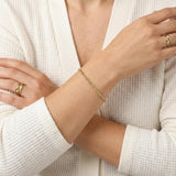 Solid Gold Forzentina Bracelet
