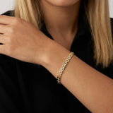 Gold Pavé Diamond Bracelet