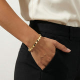 Gold Prism Bracelet