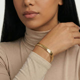 Gold Chevron Bracelet