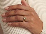 Gold Infinity Ring