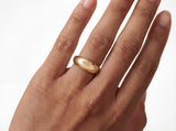 Solid Gold Classic Dome Ring