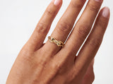 Gold Bow Ring