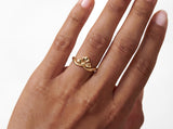 Tiara Ring in Gold
