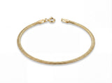 Solid Gold Snake Chain Bracelet 2.6 mm