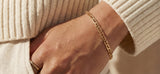 Solid Gold Mariner Chain Bracelet
