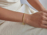 Gold Rope Chain Bracelet – 5.0mm