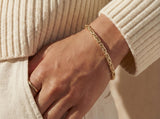 Solid Gold Byzantine Bracelet