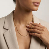 Gold Ball Chain Necklace