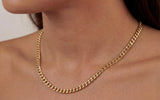 Gold Cuban Curb Chain