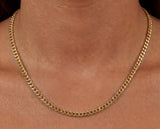Gold Cuban Curb Chain