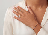 Diamond Twist Ring in Gold