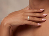 Diamond Cluster Ring in Gold
