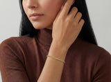 Gold Wheat Chain Bracelet