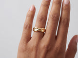 Gold Twist Ring