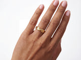 Gold Twist Ring