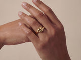 Solid Gold Wrap Ring