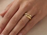 Solid Gold Wrap Ring