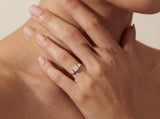 Princess Cut Lab Grown Diamond Ring