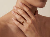 Solid Gold Heart Ring