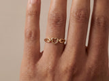 Solid Gold Heart Ring