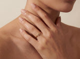 Solid Gold Knot Ring