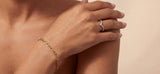 Solid Gold Mariner Chain Bracelet