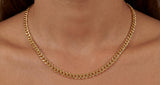 Gold Cuban Curb Chain