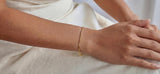Solid Gold Box Bracelet
