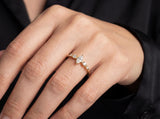 Marquise Diamond Ring in Gold