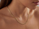 Gold Figaro Chain Necklace