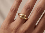 Solid Gold Wrap Ring