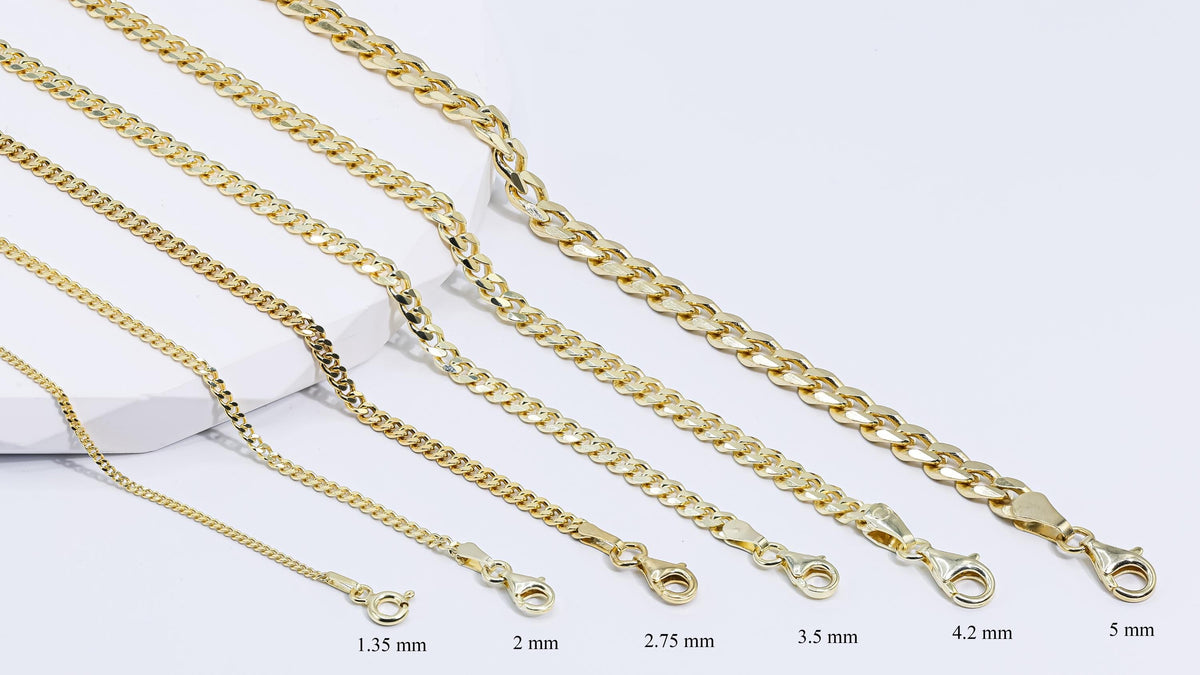 Gold Cuban Link Bracelet
